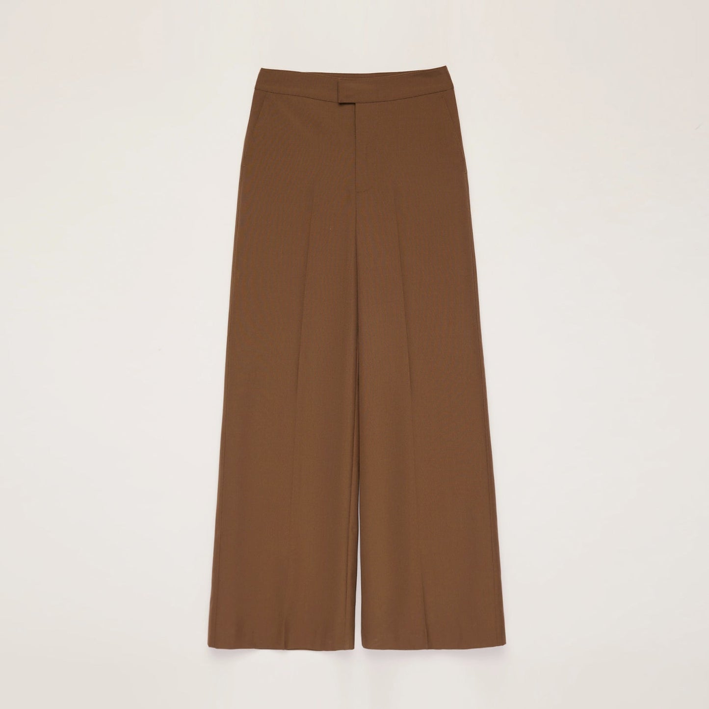 Australian Wool Simple Draped Suit Trouser