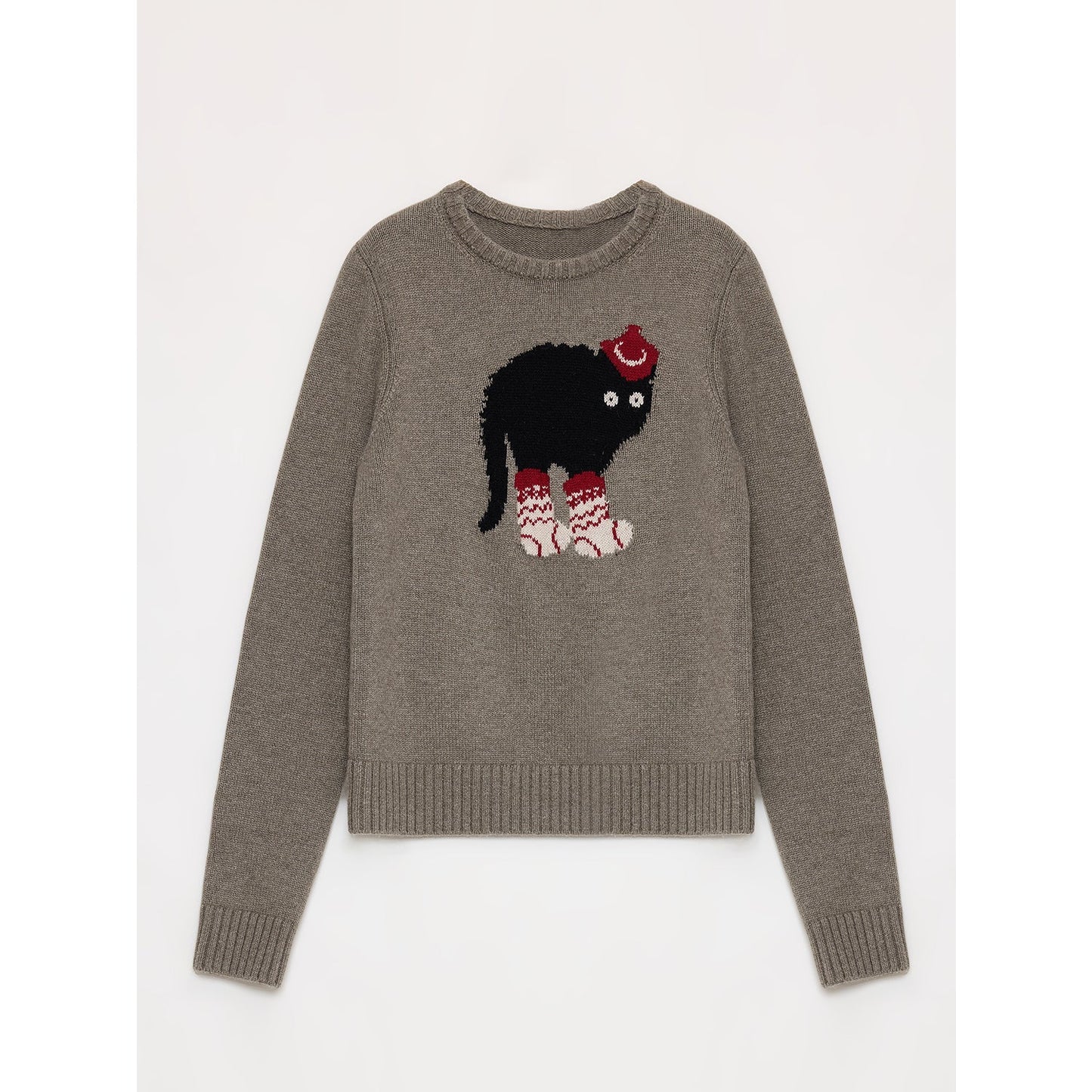 Merino Wool and Cotton Blend Sweater "Brani"