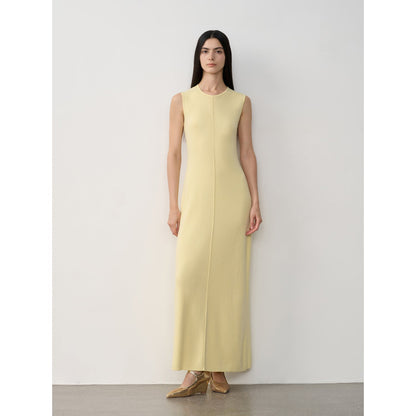 "Island Letters" Baslan Merino Wool Lazy Knit Dress