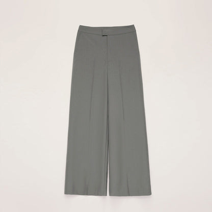 Australian Wool Simple Draped Suit Trouser