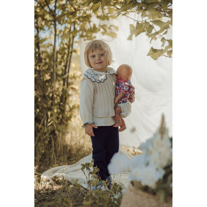 Organic Blue Blossom Delight Blouse